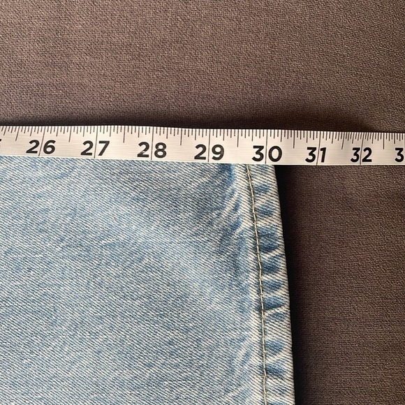 ZARA NWOT High Rise TRF Barrel Jeans - Picture 8 of 8